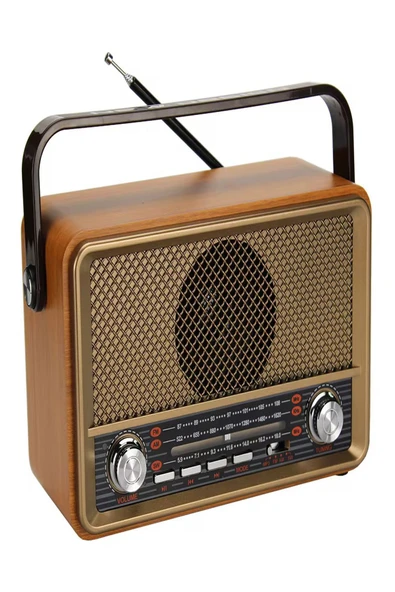 Kemai MD-511BT Nostaljik görünümlü Ahşap Radyo Bluetooth Hoparlör USB TF FM Radyo - 6