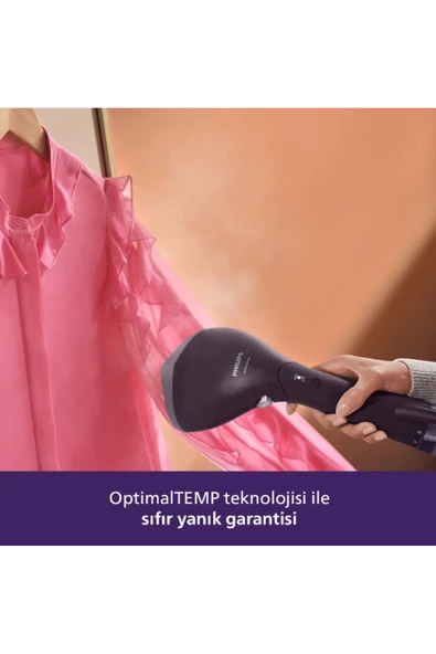 Philips  STH7050/30 Buharlı Düzleştirici, 1500 W, Seyahat Ütüsü, 30 Saniyede Hazır - 6