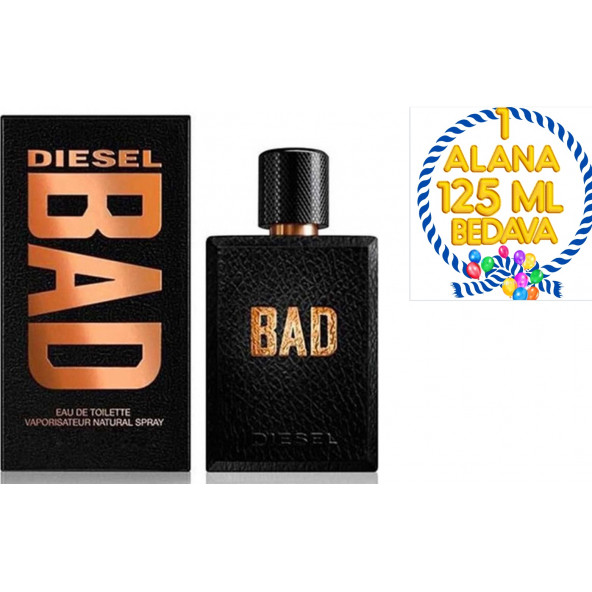 Diesel Bad Edt 125 ml Erkek Parfüm 3605522052949