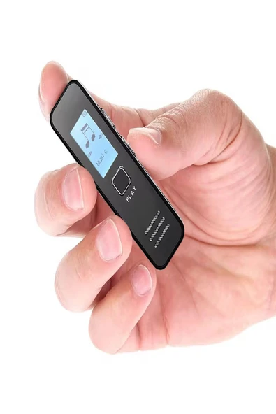 ULTRATEKNO KB60 Dijital Mini Ekranlı 32GB Ses Kayıt Cihazı MP3 Çalar Ders Kaydı Röportaj Kaydı - 1