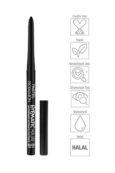 Pastel Eyematic Kajal Waterproof 10 Göz Kalemi ürün görseli 1