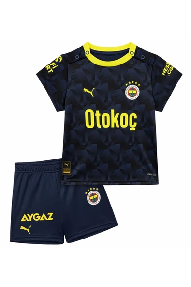 Fenerbahçe Orijinal Lisanslı 23/24 Lacivert Mini Forma Set Hediyelik Ahşap Kutulu - Resim 4
