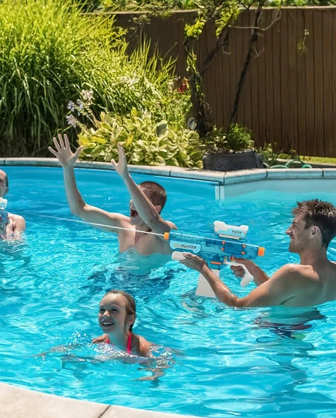 Pilli Dürbünlü Su Tabancası - Resim 3