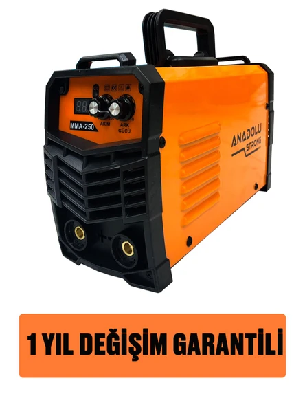 Anadolu Strong Bakır Sargı 250 Amper Dijital Gösterge Çift Kart Soğutma Kaynak Makinesi Yerli Üretim - 3