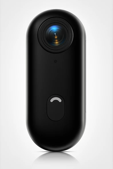 QASUL 1080P Cep Mini Spor Vücut Kamerası Taşınabilir Kask Vlog Kamera  Wifi Kablosuz APP Kontrol - 1