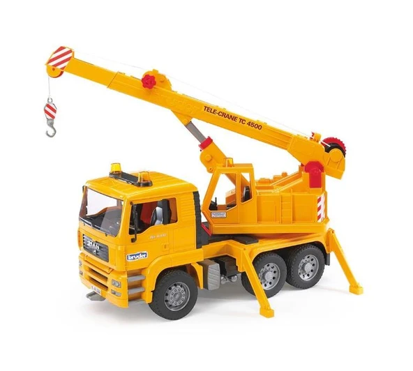 Bruder Br02754 Man Vinçli Kamyon (sarı) +4 Yaş - 3