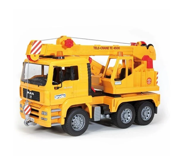 Bruder Br02754 Man Vinçli Kamyon (sarı) +4 Yaş - 2