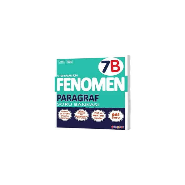 Gama Yayınları 7. Sınıf Fenomen Paragraf Soru Bankası (B)
