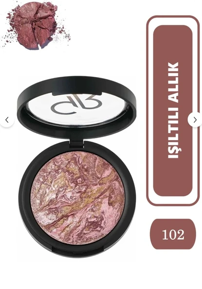 Golden Rose Baked Stardust No:102 - 1