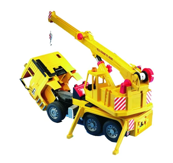 Bruder Br02754 Man Vinçli Kamyon (sarı) +4 Yaş - 5