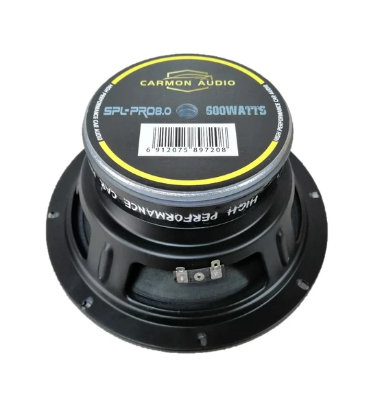 Carmon Audio SPL Pro8.0 20cm 600W 200W RMS Mıdrange Oto Hoparlör Takımı - 2