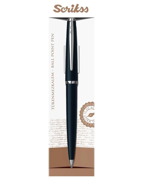 Scrikss 33 Tükenmez Kalem Lacivert