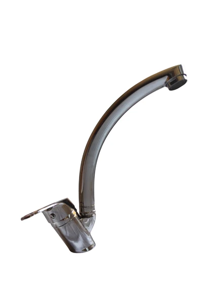 360° Döner Borulu Evye Bataryası – Paslanmaz Gövde, Su Tasarruflu, Şık ve Dayanıklı Mutfak Musluğu - Resim 2