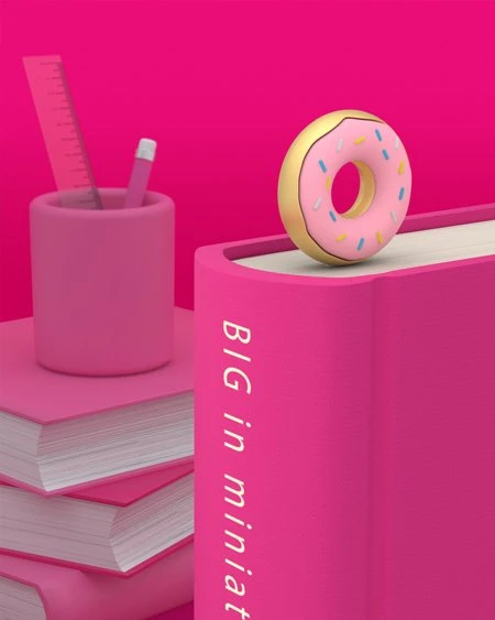 Metalmorphose Donut Kitap Ayracı - 2
