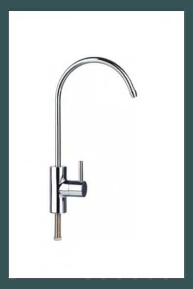 Faucet Su Arıtma Cihazı Lüks Musluk – 360° Döner Borulu, Parlak Krom Kaplama, Standart Arıtma Sistemlerine Uyumlu - Resim 2