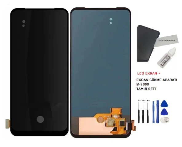 Tkgz Oppo Reno 2Z Uyumlu Lcd Ekran Dokunmatik SERVİCE PACK + HD Nano Ekran Korucu - Resim 2