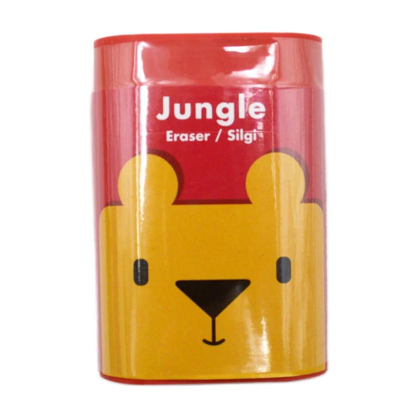 Adel Renkli Hayvanlar Jungle Büyük Silgi - Resim 3