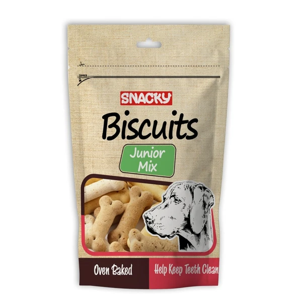 Snacky Junior Mix Köpek Bisküvisi 200 gr - 1