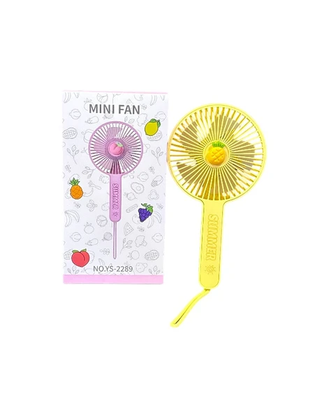 Avuç İçi Taşınabilir Şarjlı Vantilatör Mini El Fanı YS-2289 - 4
