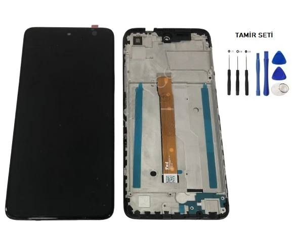 Tkgz Omix X500 Uyumlu Lcd Ekran Dokunmatik SERVİCE - PACK - ÇITALI + HD Nano Ekran Korucu - Resim 2