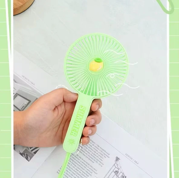 Avuç İçi Taşınabilir Şarjlı Vantilatör Mini El Fanı YS-2289 - 10
