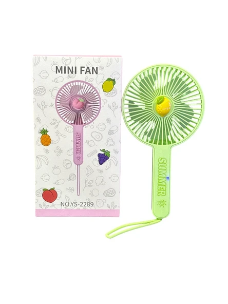 Avuç İçi Taşınabilir Şarjlı Vantilatör Mini El Fanı YS-2289 - 3