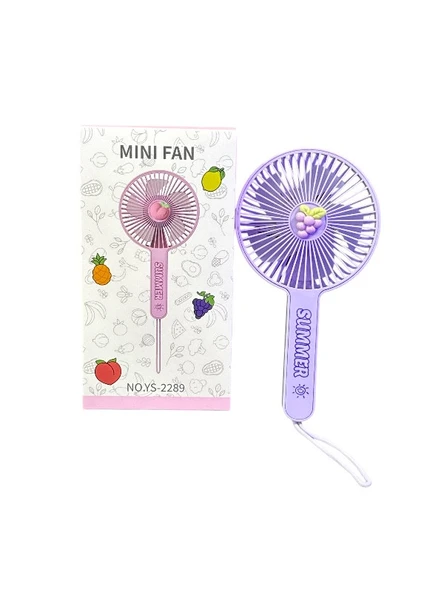 Avuç İçi Taşınabilir Şarjlı Vantilatör Mini El Fanı YS-2289 - 2