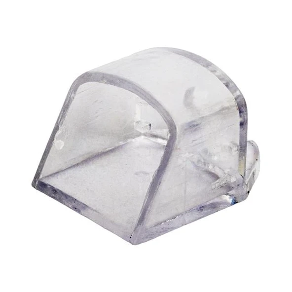 Neon Led Şeffaf Alüminyum Sonlandırma Kapağı