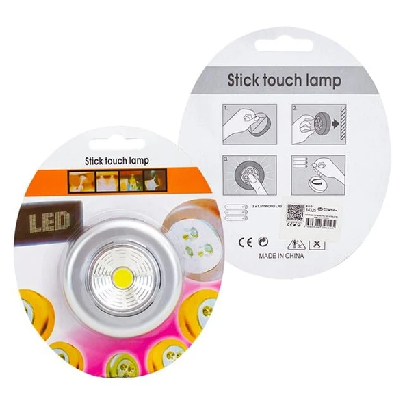 Powermaster Power Ledli Kendinden Yapışkanlı Pilli Led Aydınlatma PM-14325 - 2