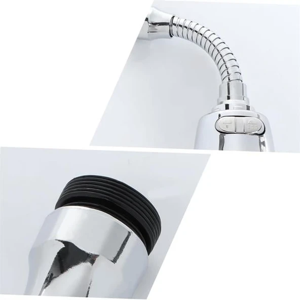 Sunup SN-27116 2 Kademeli Tasarruflu Mutfak Musluk Başlığı Universal - 3