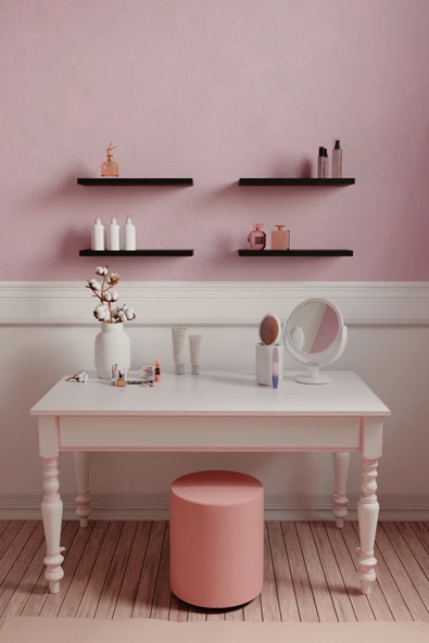 yankı-byeg 30 Cm 4lü Mat Siyah Mdf Uçan Duvar Rafı Gizli Bağlantı Çiçeklik ürün görseli