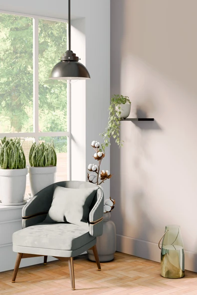 yankı-byeg 20 Cm Mat Siyah Mdf Uçan Duvar Rafı Gizli Bağlantı Çiçeklik ürün görseli