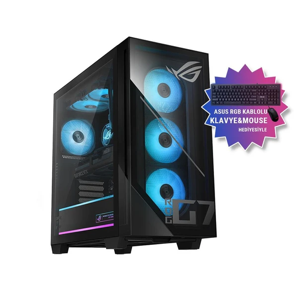 Asus ROG G700TF-07265F0260 16GB RTX5070Ti Intel Core Ultra 7 265F 16GB RAM 2TB SSD Masaüstü PC ürün görseli