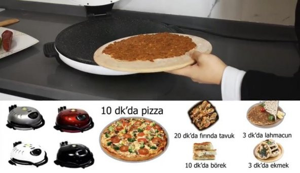 Tandırım Kırmızı Ekmek ve Pizza Pişirme Makinesi - 6