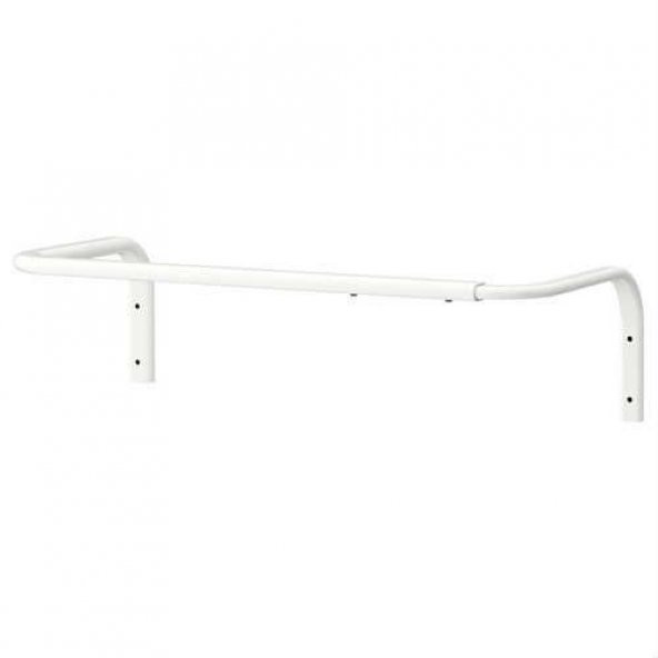 Elbise Duvar Askısı Çelik Askılık IKEA Metal Askı 60/90x26 cm