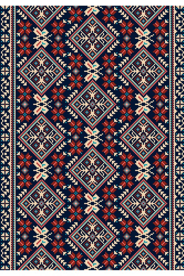 Devia Homes Natura Koleksiyonu Kilim Motif Tasarım Halı - 2