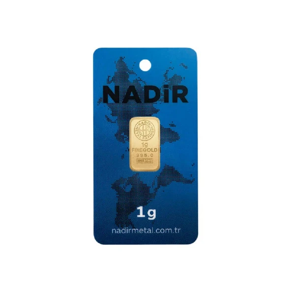 AgaKulche Nadir 1 Gram Altın (995) 24 Ayar Külçe Altın