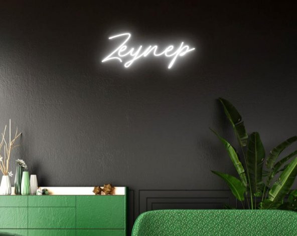 NEON LED IŞIKLI ZEYNEP YAZISI 42CM - 2
