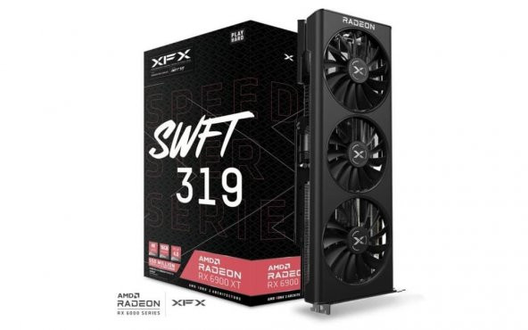 XFX RX-69XTAQFD9 RX 6900 XT 16GB 256Bit GDDR6 DP/HDMI Ekran Kartı - 1