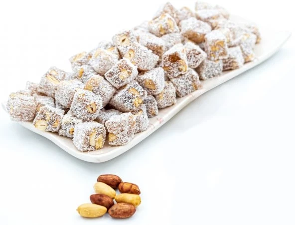 Dadak Lokum ve Kuruyemiş Yerfıstıklı Mini Lokum 200 g ürün görseli