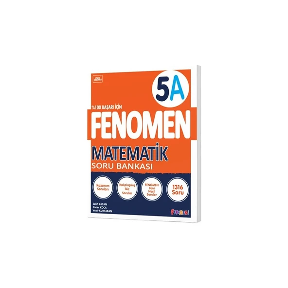 Fenomen Yayıncılık 5.Sınıf Matematik- A Soru Bankası ürün görseli