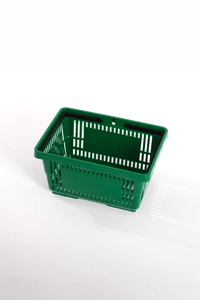 Plastik Market El Sepeti 22 L Yeşil - 2