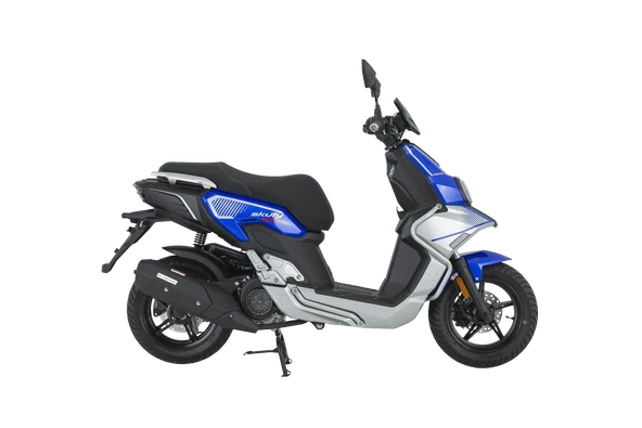 Mondial Skuty 125 Scooter Motosiklet Mavi 2024