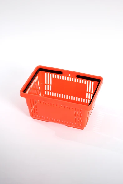 Plastik Market El Sepeti 22 L Turuncu - 4