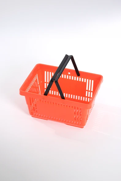 Plastik Market El Sepeti 22 L Turuncu - 2