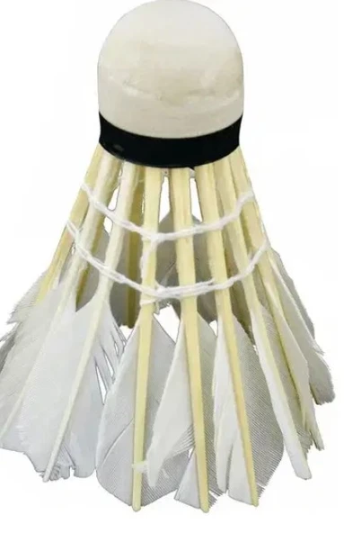 Delta Özel Kaz Tüyü Pratik Kutusunda 6 Adet Mantar Kafa Badminton Topu - 2