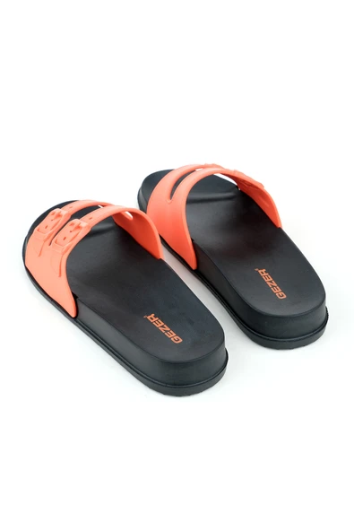 Gezer Yazlık Kadın Çift Toka Islak Zemine Uygun Terlik - Resim 4