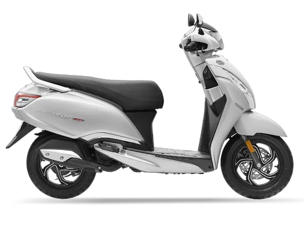 TVS Jupiter 125 Scooter Motosiklet Beyaz 2024