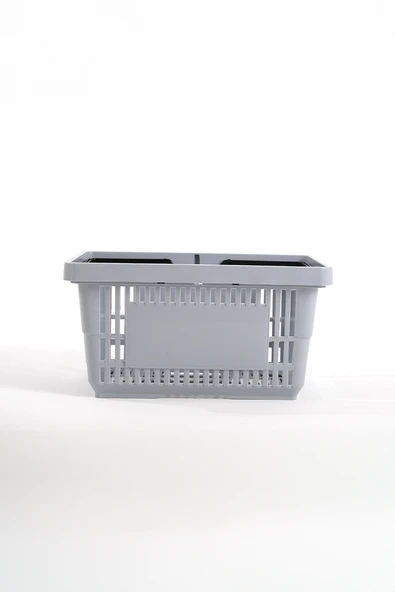 Plastik Market El Sepeti 22 L Gri - 4