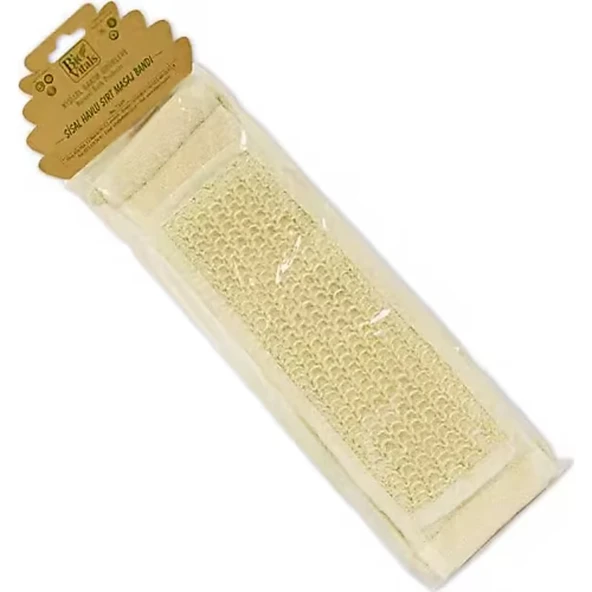 SİSAL HAVLULU SIRT MASAJ BANDI